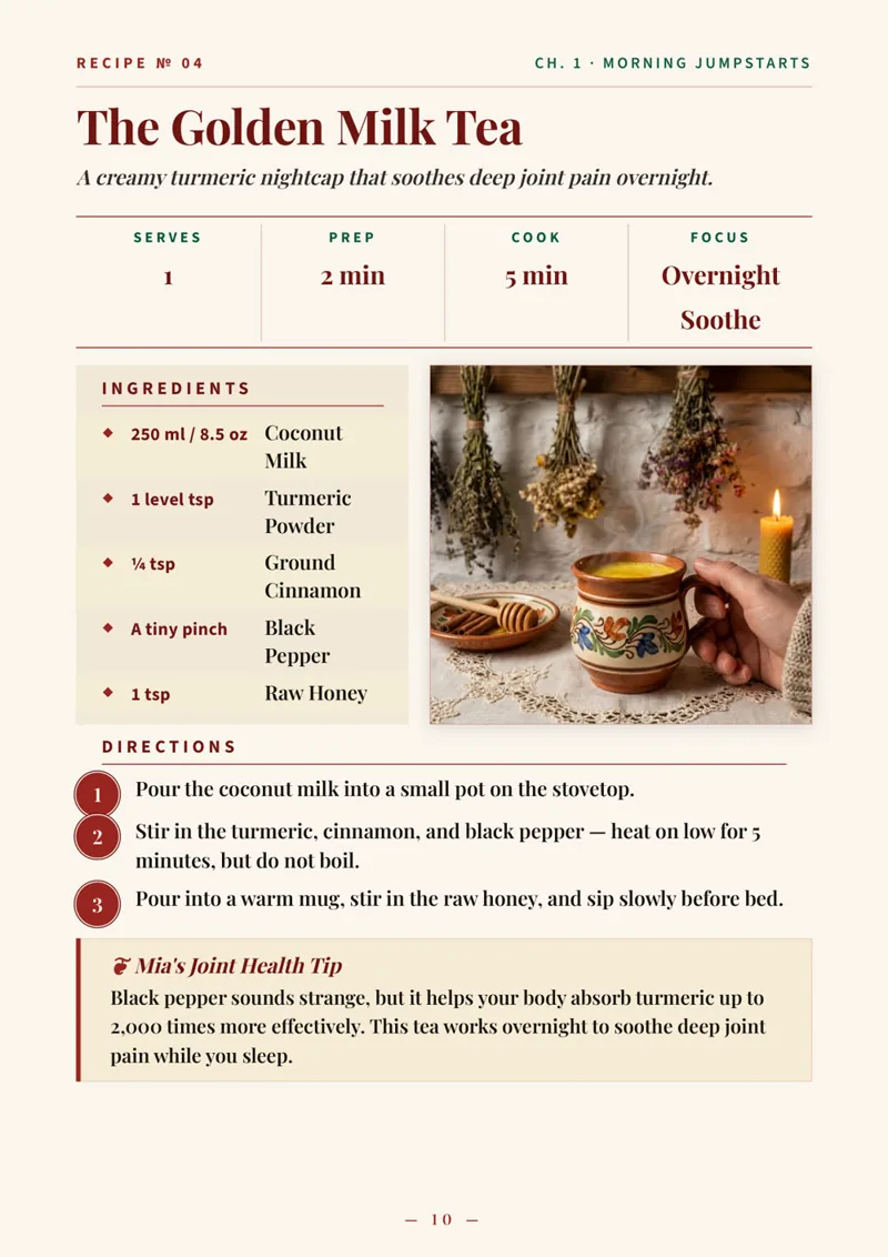 Recipe Page Preview